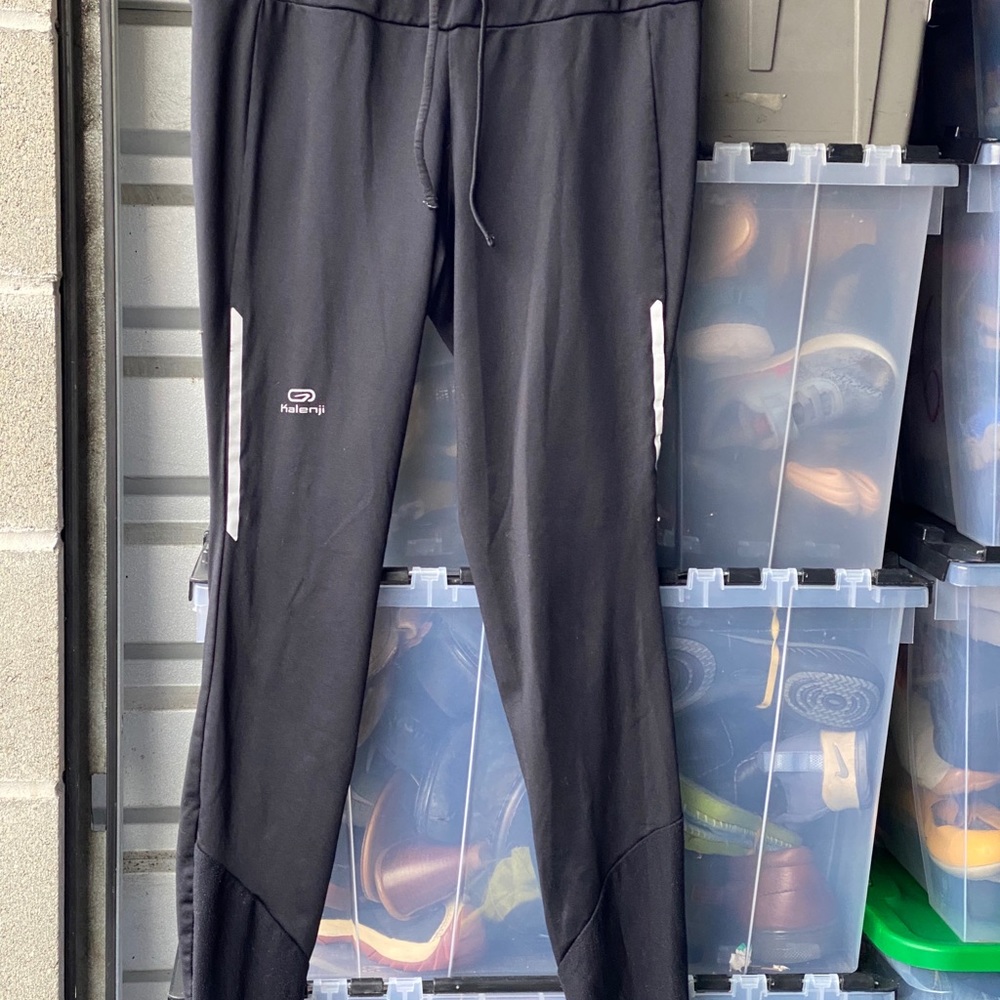 Kalenji Leggings Fitness Black Pants size Medium